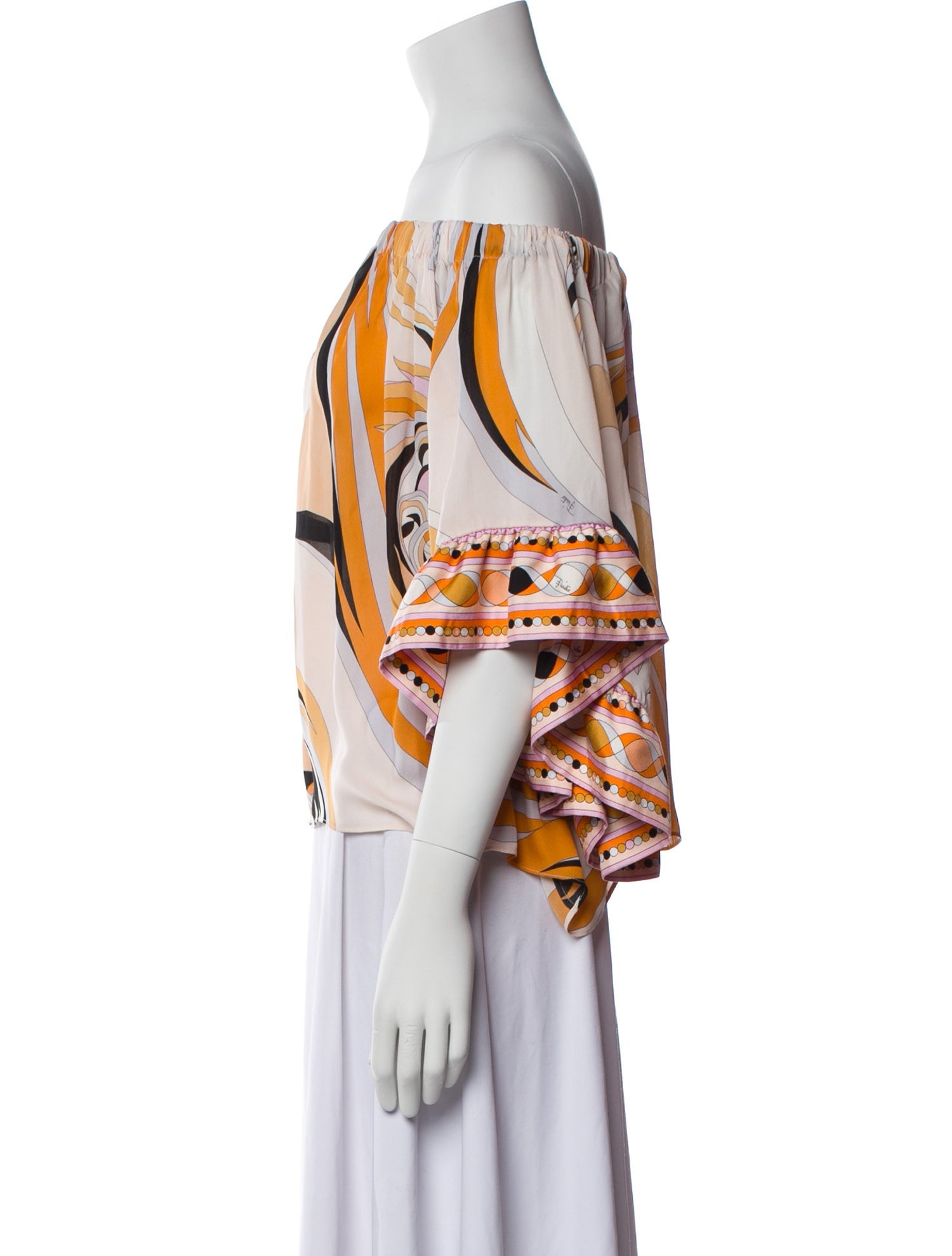 Emilio Pucci Silk Printed Blouse